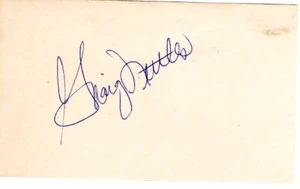 1977 Graig Nettles autograph card 3x5 Yankees-Twins - Picture 1 of 1
