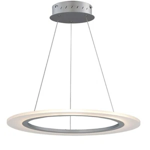 ET2 E22653-11MS Saturn II LED Pendant Ceiling Mounted MATTE SILVER OPEN BOX - Picture 1 of 8