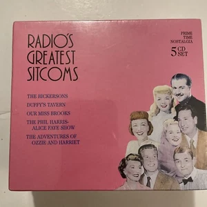 VV Radio Greatest Sitcoms - 5 CD Set Ozzie & Harriet/Our Miss Brooks New Sealed - Picture 1 of 5