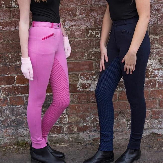 HYPERFORMANCE RASIERTE GEPUNKTETE DAMEN REITHOSE **SALE** UVP 30£