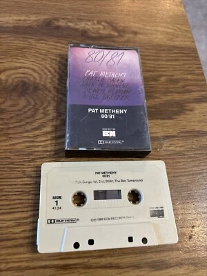 PAT METHENY 80/81 Cassette 1980 ECM - Image 1 of 3