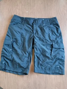 Pantalones cortos cargo Columbia Omni Shade para mujer negros protección solar talla 10 - Imagen 1 de 18