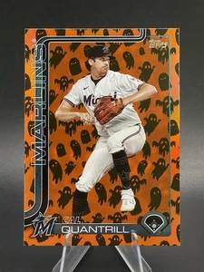 2025 Topps Update Cal Quantrill Ghost Foil #US191 Marlins Sp - Picture 1 of 2