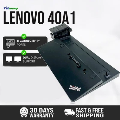 Lenovo ThinkPad Pro Dock Station USB 3.0 for T450 T450s T560 T570 Laptop - Image 1 of 4