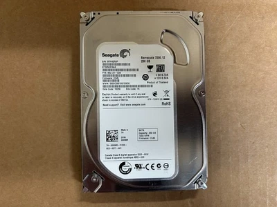 Seagate Barracuda 250GB 7200 RPM 3.5" Internal Hard Drive HDD ST3250318AS - Image 1 of 4