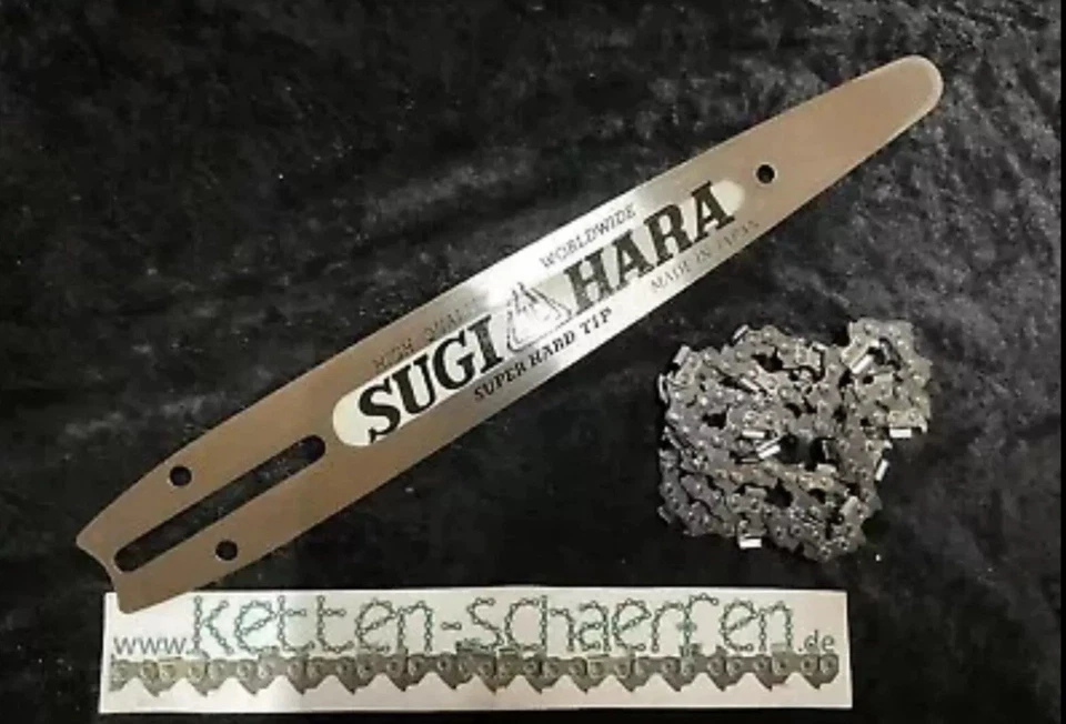 SUGIHARA Carvingset 25 cm 1,1 mm für Makita Echo Shindaiwa Carving Carvingschiene