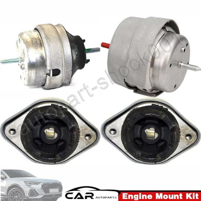 Motor e montagem trans 4 peças. 2003-2005 para Audi A4 A4 Quattro 1.8L para Auto. - Imagem 1 de 4