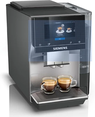 Siemens EQ700 classic TP715D01 Kaffeevollautomat Cold Brew Grau OVP Garantie mit - Bild 1 von 4