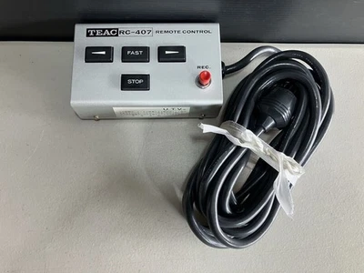 Teac RC-407 Remote Control Unit For Tape Recorder good condition - Image 1 of 2