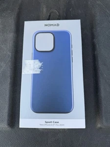 Nomad Naval Blue Sport Case For iPhone 16 Pro Max New - Picture 1 of 4