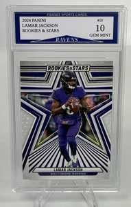 2024 Panini Rookies & Stars Lamar Jackson #10 Ravens Gem Mint 10! - Picture 1 of 1