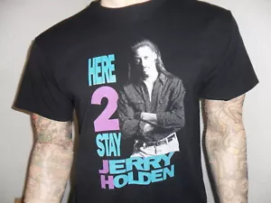 CAMISA JERRY HOLDEN DE COLECCIÓN r&b TOLEDO Ohio TYAD Music Group Here 2 Stay 80s 90s LG - Imagen 1 de 3