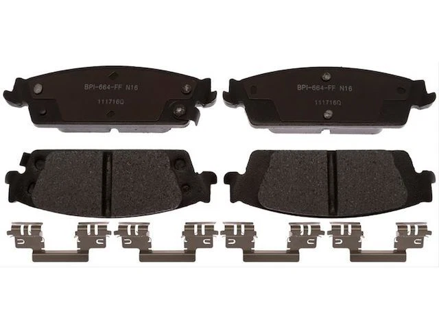 Juego de pastillas de freno traseras para GMC Yukon XL 2015-2020 2016 2017 2018 2019 SC446ZY Foto 1 de 1