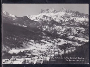 Cartolina Villanova Borca di Cadore La Rocchetta EC1305 - Picture 1 of 1