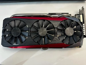 ASUS STRIX GTX 980 Ti Gaming NVIDIA GeForce Graphics Card - Black, Red - Picture 1 of 9