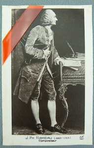 Carte postale de Jean Philippe Rameau 1683-1764, compositeur Français. - Picture 1 of 2