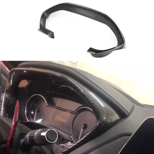 Carbon Fiber 2020-2023 For Cadillac CT4-V CT4 Dash Instrument Speedometer Frame - Picture 1 of 11