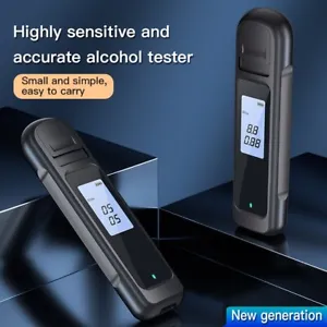 Breath Alcohol Tester Non-Contacting Breath Blow Tester Electronic Breathalyzer