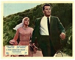 A Man Could Get Killed Original Lobby Card James Garner Melina Mercouri Walking