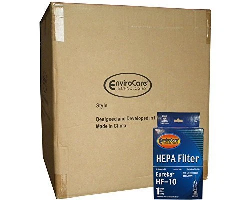 1 Case (50 pkgs) Eureka HF-10 Pleated HEPA Vacuum Filters Upright Boss Capture P - Image 1 of 1