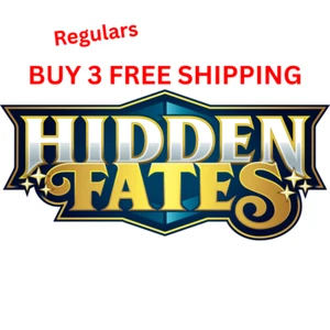 HIDDEN FATES Pokémon TCG 1 - 68 PICK YOUR OWN REGULARS 3+ FREE SHIP LP/NM - Picture 1 of 89