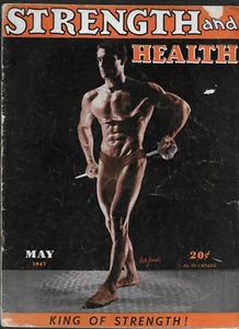 STRENGTH AND HEALTH-THE STRENGTH & SUPER FITNESS MAGAZINE-2 1947 ISSUES - Bild 1 von 2