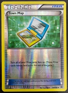 Town Map 150/162 Reverse Holofoil BREAKthrough Set | MP | Pokemon TCG Card - Picture 1 of 2