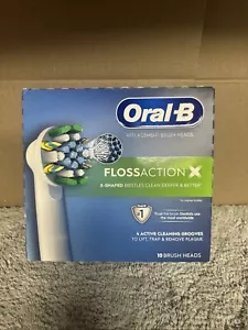 Oral-B FlossAction Electric Toothbrush Replacement Brush Heads (10 Count) - Picture 1 of 1