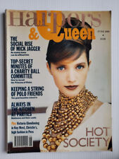 1989 UK Harpers & Queen Magazin CECILIA CHANCELLOR Kathy Ireland I.M. Pei SELTEN