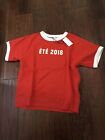 Clare V Ete 2018 Rockets Of Awesome Large Red Sweatshirt Nwt