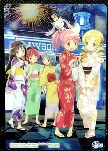 Puella Magi Madoka Magica Nr. 03 Lawson durchsichtige Karte Bandai 10. 2012 Japan kostenloser Versand - Bild 1 von 5