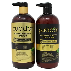 Pura D'Or Advanced Therapy Anti-Haarausfall 24oz Shampoo & Conditioner Set - Bild 1 von 11