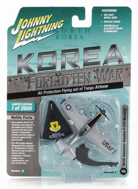 1/64 NORTH AMERICAN AVIATION F-51D MUSTANG PROTECTION PUSAN TAEGU AIRBASE - Image 1 of 1