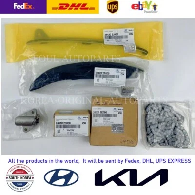 🚀Express🚀OEM комплект цепи ГРМ двигателя для 2011-2012-2013 Elantra KIA Forte Soul - Изображение 1 из 4