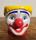 Ringling Bros And Barnum & Bailey Circus Souvenir Plastic Clown Mug Cup Vintage