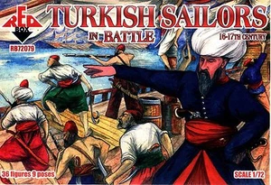 Red Box 72079 Turkish Sailors In Battle, 16-17th Century 1/72 scale kit - Bild 1 von 8