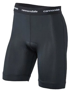 Short de cyclisme homme Cannondale avec sous-vêtements chamois noir respirant NEUF ! - Photo 1/1