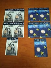ANDORRA 2022   5 Parejas ANDORRA 2€ conmemorativa 2022 BU