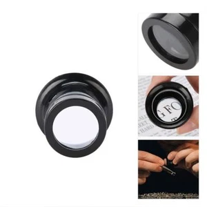 10 x loupe d'horloger loupe à bijoux portable lunettes loupe loupes monoculaires pour montre re... - Photo 1/8