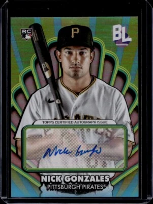 2024 Topps Big League - Opening Act Autographs #OAA-NG Nick Gonzales (AU, RC) - Image 1 of 2