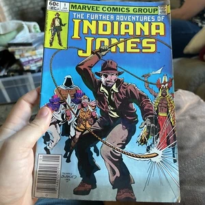 The Further Adventures Of Indiana Jones #1 Marvel Comics Jan. 1983 Byrne - Picture 1 of 4