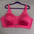 Cacique Comfort Bliss Bra 48D  No Wire Lightly Lined Full Cover Pink Yarrow