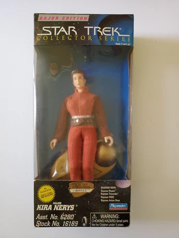 Star Trek Major Kira Nerys Action Figure Deep Space Nine 1997 Cover