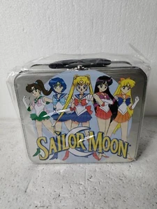 Vintage Sailor Moon Metal Lunch Box (1999) Anime Rare New Old Stock Purse - Picture 1 of 6