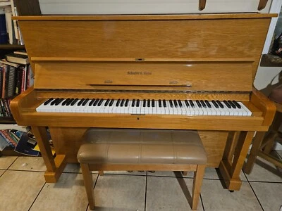 schafer and sons VS-48 piano - Image 1 of 4