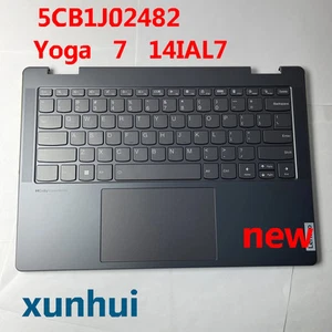5CB1J02482 new for lenovo Yoga 7 14IAL7 14ARB7 Palmrest with keyboard touchpad - Afbeelding 1 van 6