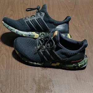 Adidas Ultraboost 5.0 DNA Mens 10 Running Shoes Black Camo - Picture 1 of 12