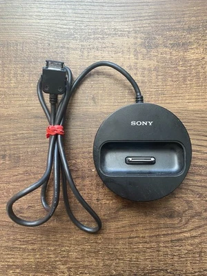 Sony TDM-iP10 iPod 30 pines puerto de medios digitales DMport control adaptador cargador base Foto 1 de 3