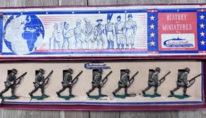 Authenticast: Boxed Set - American Revolution Scouts. Post War, c1950s. MIB - Picture 1 of 6