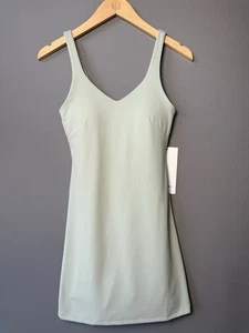 Neu mit Etikett lululemon Align Kleid nebelgrün Größe 4 - Bild 1 von 4